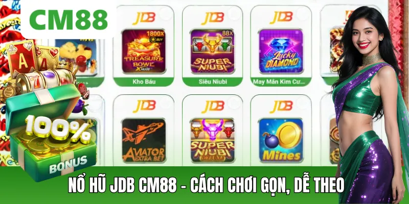 Nổ Hũ JDB Cách Chơi Thông Minh, Săn Thưởng Dễ Theo Dõi